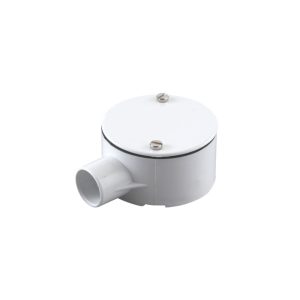 Tower 1 Way 20mm Terminal Box White