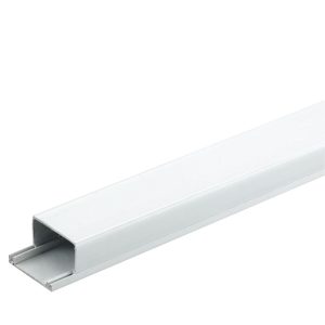 Tower uPVC White Mini Trunking 38mm x 25mm x 2m