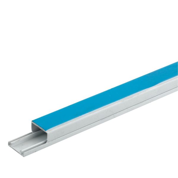 Tower uPVC White Self-Adhesive Mini Trunking 25mm x 16mm x 2m