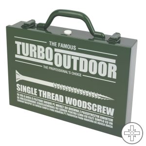 Turbo Outdoor  PZ Double-Countersunk Trade Case 1000 Pcs