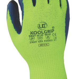 UCI KoolGrip Thermal Latex Grip Gloves Yellow X Large
