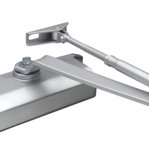 Union CE3F Fire Rated Overhead Door Closer Silver