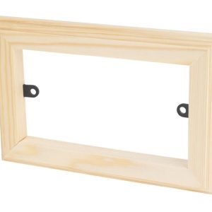 Varilight  2-Gang Light Switch Frame Surround Unfinished
