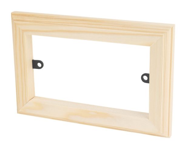 Varilight  2-Gang Light Switch Frame Surround Unfinished
