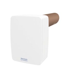 Vent-Axia 403834 100mm Centrifugal Bathroom Heat Recovery Unit with Timer White 220-240V