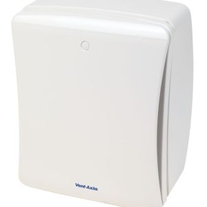 Vent-Axia 427478 100mm (4") Centrifugal Bathroom Extractor Fan with Timer White 240V