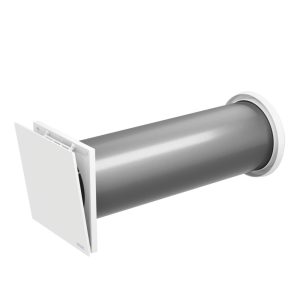 Vent-Axia 496036 220mm Axial Bathroom or Kitchen Heat Recovery Unit  White 220-240V